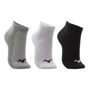 Meia Sem Cano Mizuno Basic - Pacote Com 3 Pares