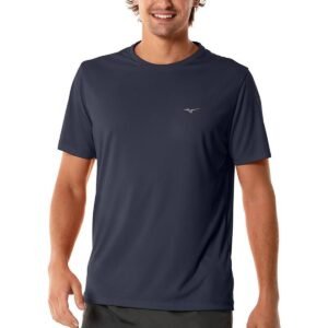 Camiseta de Treino Masculina Mizuno Energy M Azul