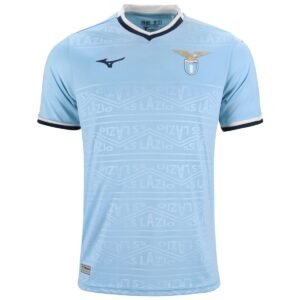 Camiseta de Futebol Mizuno Lazio Jersey G Azul