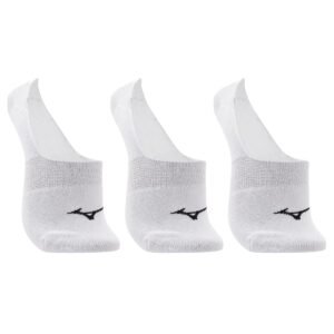 Meia Cano Invisível Mizuno Basic - Pacote Com 3 Pares