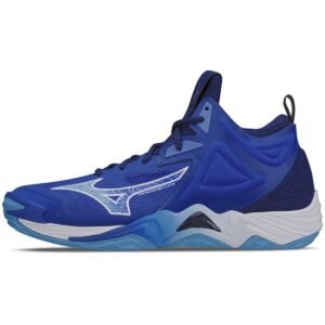 Tênis de Vôlei Mizuno Wave Momentum 3 Mid 37 Azul