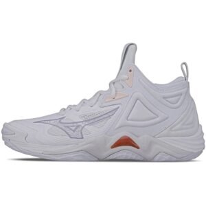 Tênis de Vôlei Mizuno Wave Momentum 3 Mid 40 Branco