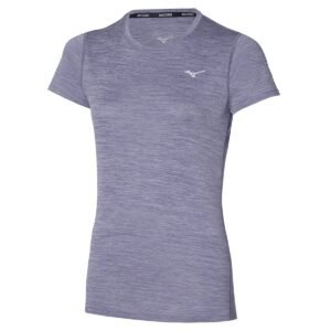 Camiseta de Treino Feminina Mizuno Impulse Core M Cinza
