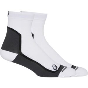 Meia ASICS - Unissex - Branca e Cinza