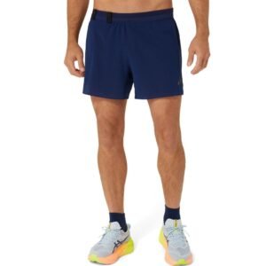 Short ASICS 5in - Masculino - Azul Marinho