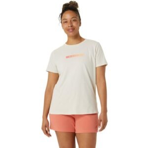 Camiseta ASICS - Feminino - Creme