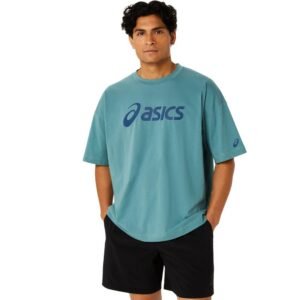 Camiseta ASICS - Masculino - Azul