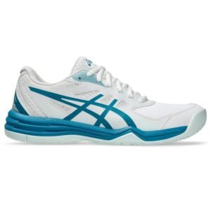 Tênis ASICS Court Slide 3 - Feminino - Branco com Azul
