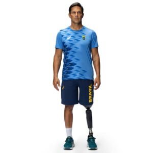 Camiseta ASICS CPB Oficial - Masculina - Azul