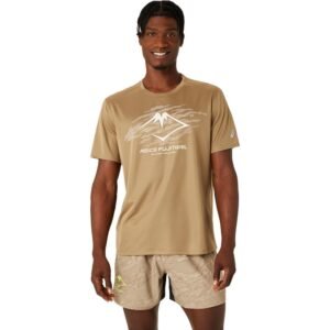 Camiseta ASICS Fujitrail™ - Masculino - Marrom