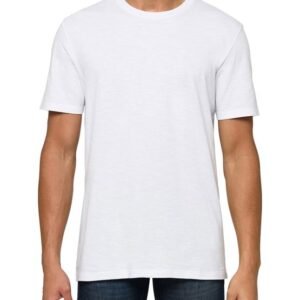 Camiseta Masculina Básica Minimalista Calvin Klein - Branco Camiseta Masculina Básica Minimalista Calvin Klein Branco Ggg