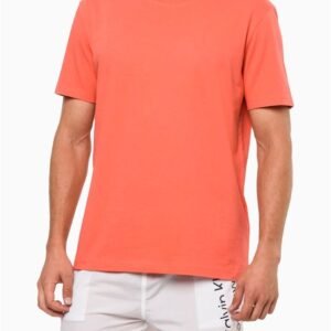 Camiseta Masculina Logo Costas Calvin Klein Swimwear - Melancia Camiseta Masculina Logo Costas Calvin Klein Swimwear Melancia p