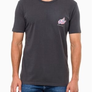 Camiseta Manga Curta Masculina Painted Leaf Calvin Klein Jeans - Chumbo Camiseta Manga Curta Masculina Painted Leaf Calvin Klein Jeans Chumbo p