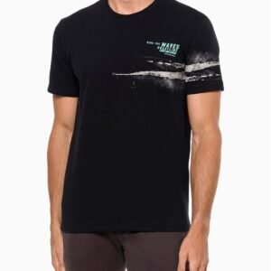 Camiseta Manga Curta Masculina Coastline Calvin Klein Jeans - Preto Camiseta Manga Curta Masculina Coastline Calvin Klein Jeans Preto p