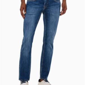 Calça Jeans Masculina Skinny 5 Pockets Calvin Klein Jeans - Azul Médio Calça Jeans Masculina Skinny 5 Pockets Calvin Klein Jeans Azul Médio 40