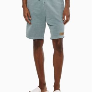 Bermuda Masculina Moletom Vintage Calvin Klein Jeans - Verde Médio Bermuda Masculina Moletom Vintage Calvin Klein Jeans Verde Médio p