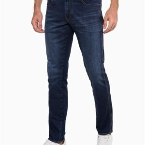 Calça Jeans Masculina Sculpted Six Pockets Calvin Klein Jeans - Marinho Calça Jeans Masculina Sculpted Six Pockets Calvin Klein Jeans Marinho 48