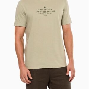 Camiseta Masculina Over The Sea Calvin Klein - Militar Camiseta Masculina Over The Sea Calvin Klein Militar Pp