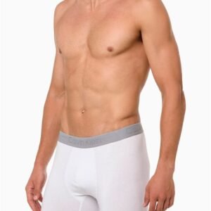 Cueca Boxer Cotton Pure Black Calvin Klein Underwear - Branco 2 Cueca Boxer Cotton Pure Black Calvin Klein Underwear Branco 2 p