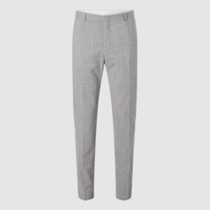 Calça Masculina Lã e Stretch Calvin Klein - Cinza Claro Calça Masculina Lã e Stretch Calvin Klein Cinza Claro 54