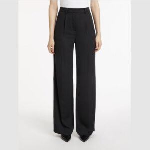 Calça Feminina Pantalona Calvin Klein - Preto Calça Feminina Pantalona Calvin Klein Preto 38