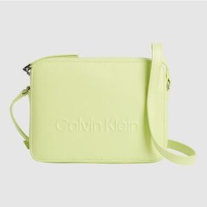 Bolsa Pequena Transversal Logo Relevo Calvin Klein - Menta Claro Bolsa Pequena Transversal Logo Relevo Calvin Klein Menta Claro u