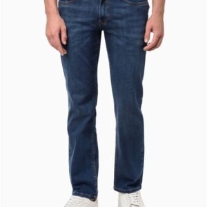 Calça Jeans Masculina Straight 5 Pockets Calvin Klein - Marinho Calça Jeans Masculina Straight 5 Pockets Calvin Klein Marinho 48