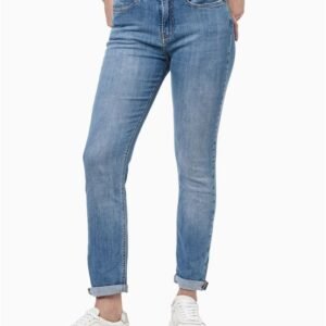 Calça Jeans Feminina Slim 5 Pockets Calvin Klein Jeans - Azul Claro Calça Jeans Feminina Slim 5 Pockets Calvin Klein Jeans Azul Claro 42