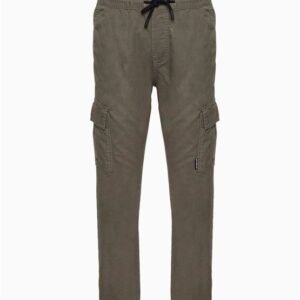Calça Menino Color Straight Cargo Com Cadarço Calvin Klein Jeans - Militar Calça Menino Color Straight Cargo Com Cadarço Calvin Klein Jeans Militar 10