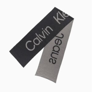 Cachecol Masculino Logo Calvin Klein Jeans - Mescla Cachecol Masculino Logo Calvin Klein Jeans Mescla u