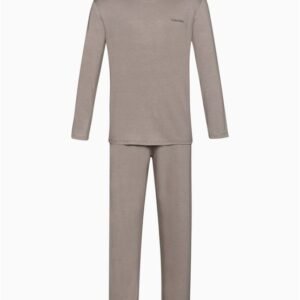 Pijama Menino Blusa e Calça Viscolight Calvin Klein Sleepwear - Caqui Medio Pijama Menino Blusa e Calça Viscolight Calvin Klein Sleepwear Caqui Medio 4/6