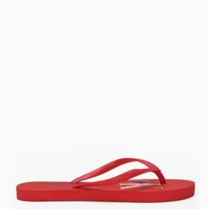 Chinelo Feminino Re Issue Established 1978 Calvin Klein Jeans - Vermelho Chinelo Feminino Re Issue Established 1978 Calvin Klein Jeans Vermelho 37/38
