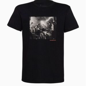 Camiseta Menino Manga Curta The Sounds Calvin Klein Jeans - Preto Camiseta Menino Manga Curta The Sounds Calvin Klein Jeans Preto 10