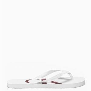 Chinelo Masculino Logo Corrido - Branco 2 Chinelo Masculino Logo Corrido Branco 2 37/38