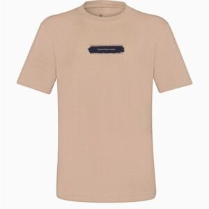 Camiseta Menino Manga Curta Connections Of Calvin Klein Jeans - Caqui Medio Camiseta Menino Manga Curta Connections Of Calvin Klein Jeans Caqui Medio 10