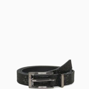 Cinto Feminino Manta Hotfix Calvin Klein Jeans - Preto Cinto Feminino Manta Hotfix Calvin Klein Jeans Preto m