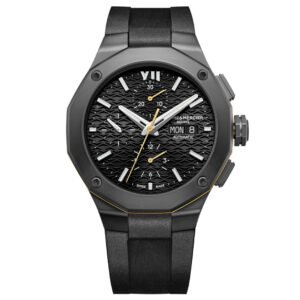 Relógio Baume & Mercier Masculino Borracha Preta M0A10625 10 ATM