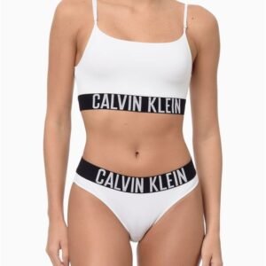 Top Feminino Alças Faixa Micro Intense Power Calvin Klein Underwear - Branco Top Feminino Alças Faixa Micro Intense Power Calvin Klein Underwear Branco p