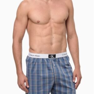 Samba Canção Masculino 1996 Cotton Amaciado - Azul Escuro Samba Canção Masculino 1996 Cotton Amaciado Azul Escuro p
