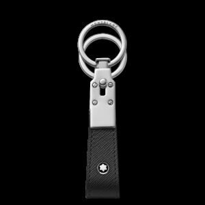 Chaveiro Montblanc Sartorial Masculino Couro Preto - MB130747