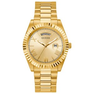 Relógio Guess TBD Masculino Aço Dourado