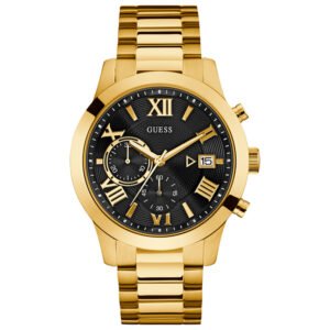 Relógio Guess TBD Masculino Aço Dourado