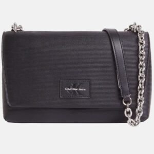 Bolsa Feminina Alça Corrente Longa Calvin Klein Jeans - Preto Bolsa Feminina Alça Corrente Longa Calvin Klein Jeans Preto u
