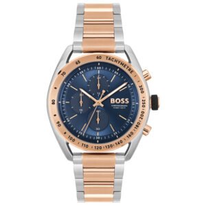 Relógio Boss Masculino Aço Prateado e Rosé 1514026