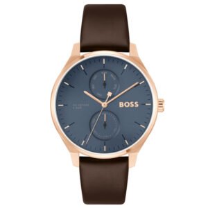 Relógio Boss Masculino Couro Marrom 1514103