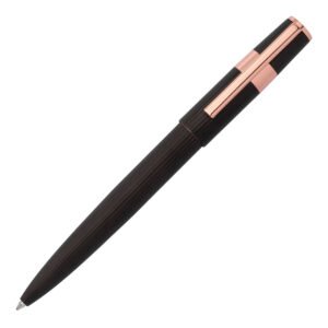 Caneta Hugo Boss Gear Pinstripe Preto Fosco - HSV2854E