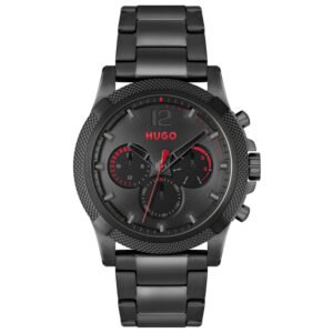 Relógio Hugo Masculino Aço Preto 1530296