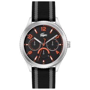 Relógio Lacoste Masculino Metal Reciclado Cinza e Preto - 2011291