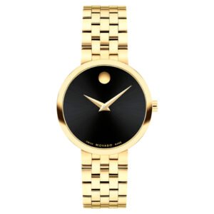 Relógio Movado Feminino Aço Dourado 607847