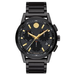 Relógio Movado Masculino Aço Preto 607802